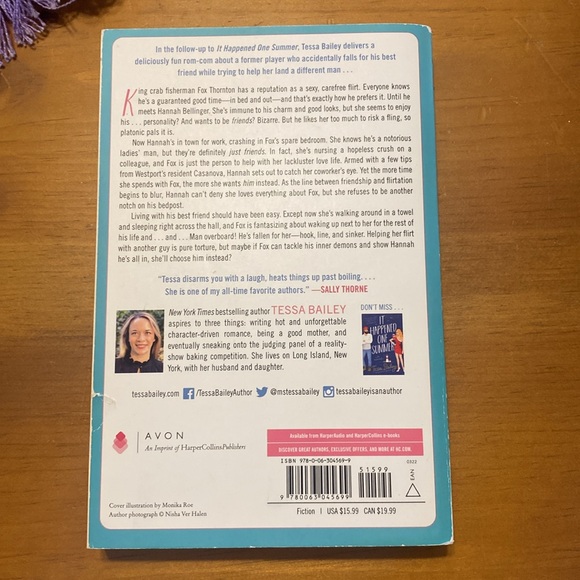 Tessa Bailey “Hook, Line, & Sinker” novel - Picture 2 of 4